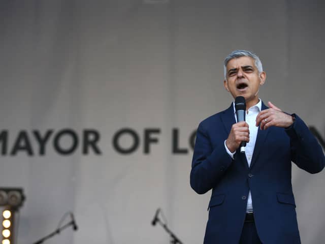 Mayor of London Sadiq Khan. Credit: Hollie Adams/Getty Images