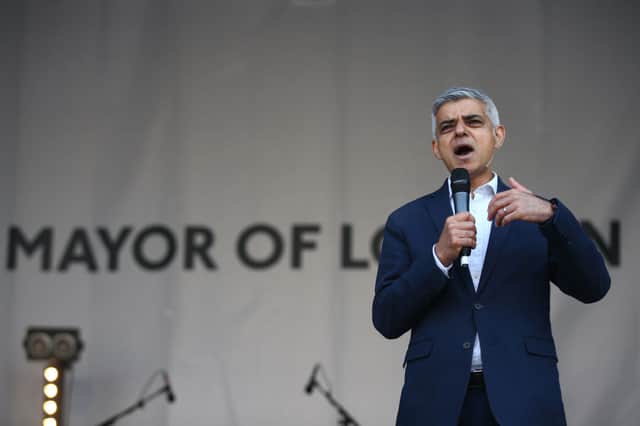 Mayor of London Sadiq Khan. Credit: Hollie Adams/Getty Images