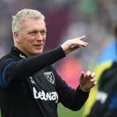 West Ham boss David Moyes.