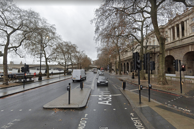 Somerset House on Victoria Embankment. Photo: Google Streetview