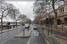 Somerset House on Victoria Embankment. Photo: Google Streetview