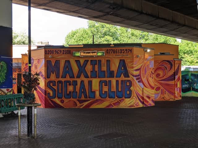 Maxilla Social Club is a community centre near the tower, which was used as a collection point for donations following the fire.
