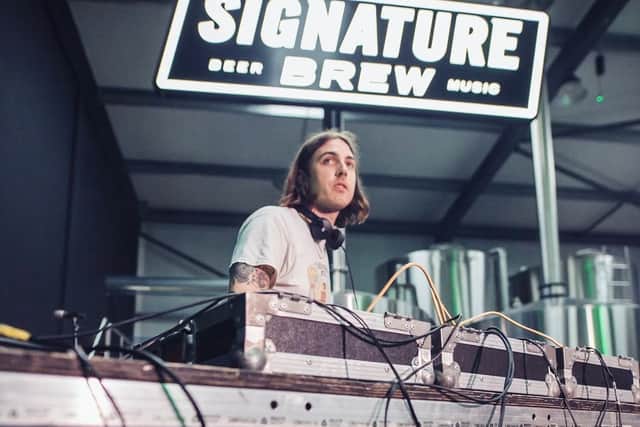 Music at Signature Brew. Credit: Blackhorse Beer Mile