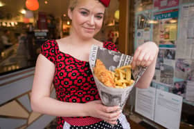 Poppies fish and chip shop in Shoreditch is one of London’s most-loved. Credit: LEON NEAL/AFP via Getty Images