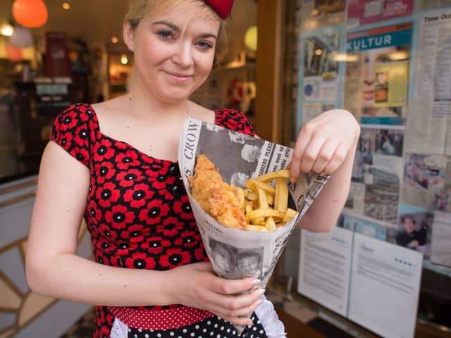 Poppies fish and chip shop in Shoreditch is one of London’s most-loved. Credit: LEON NEAL/AFP via Getty Images