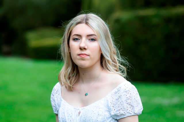 Teenager Maisie Relph was “petrified” after her driving instructor turned into a stalker - creating a TikTok dedicated to her and paying dark web hackers to access her socials. Credit: Lee McLean/SWNS