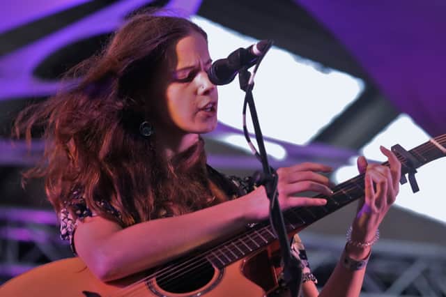 Zoe Wren playing live. Credit: Tony Birch