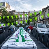  Grenfell campaigners have held an empty chair Jubilee street party