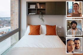 Co-living spaces are increasingly touted as an answer to the question of rethinking city living. Pictured, from top, Giuliana Przybycien, Rajan Hunjan, Rona Belle Pronto (front) and Florentine. Photo: Folk/LondonWorld/Rona Belle Pronto