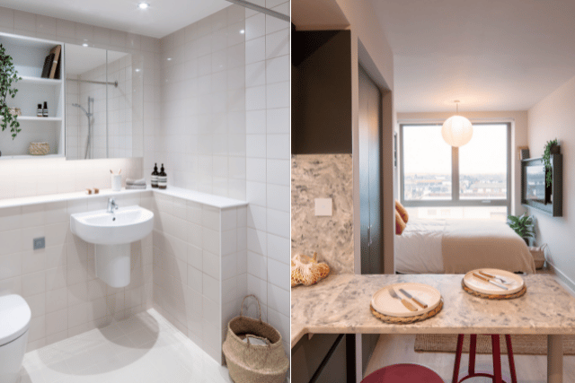 The Folk studio bedrooms. Photo: Folk