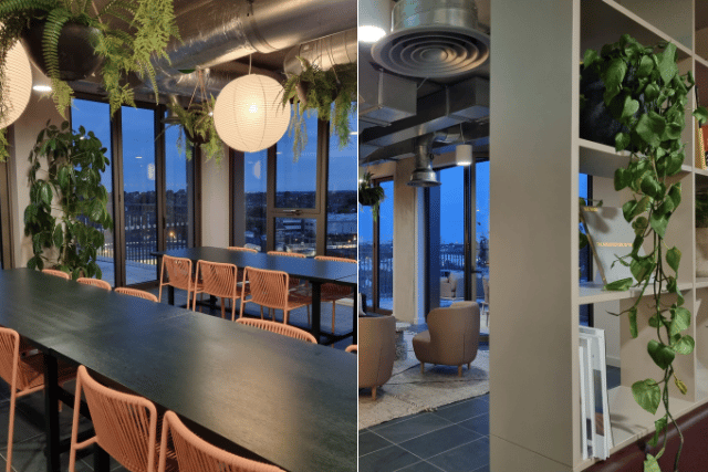 The dining room and terrace space. Photo: LondonWorld