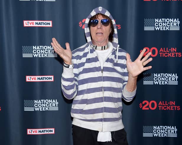 Musician Jeff Beck attends Live Nation's celebration of the 4th annual National Concert Week at Live Nation on April 30, 2018 in New York City