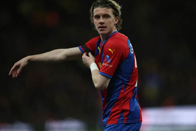  Conor Gallagher of Crystal Palace during the Premier League match (Photo by Eddie Keogh/Getty Images)