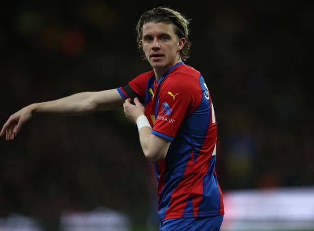  Conor Gallagher of Crystal Palace during the Premier League match (Photo by Eddie Keogh/Getty Images)