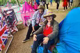 (L-R) Donna Werner and Mary-Jane Willows. Photo: SWNS