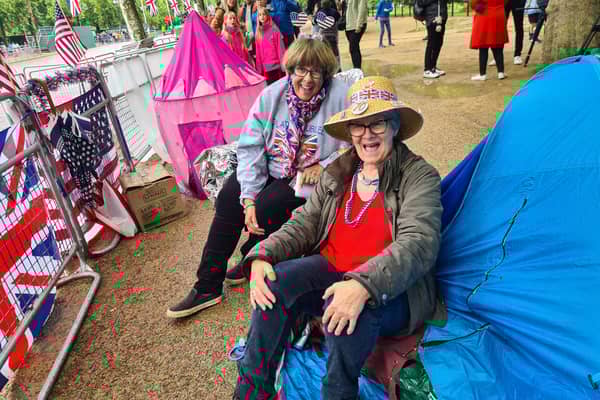 (L-R) Donna Werner and Mary-Jane Willows. Photo: SWNS