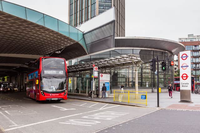 Route 47 at Canada Water bus station