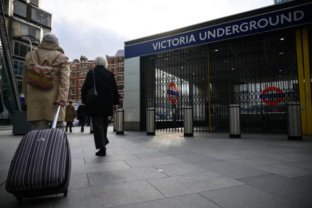 A Tube strike has hit London - with the Victoria line shut completely. Credit: Leon Neal/Getty Images