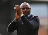 Manager Patrick Vieira of Crystal Palace applauds the fans after the Premier League match (Photo by Alex Broadway/Getty Images)