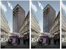 Plans for the Hondo Tower in Brixton. Photo: Lambeth Council/Adjaye Associates Architects