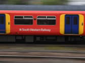 South Western are one of the railways striking. Credit: DANIEL LEAL/AFP via Getty Images