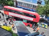 Watch: Shocking aftermath as bus smashes into tipper truck in East Dulwich leaving two injured