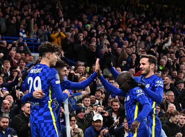 Chelsea reached the quarter finals of the Champions League competition 2022