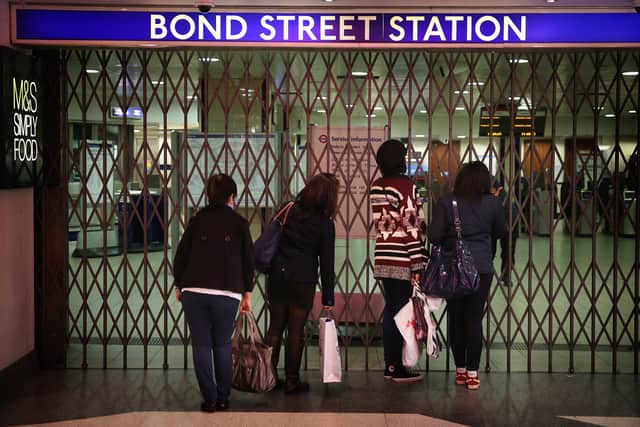 Bond Street station Elizabeth Line is not yet open. Photo: Getty