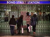 Bond Street station Elizabeth Line is not yet open. Photo: Getty