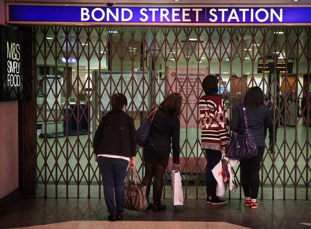 <p>Bond Street station Elizabeth Line is not yet open. Photo: Getty</p>