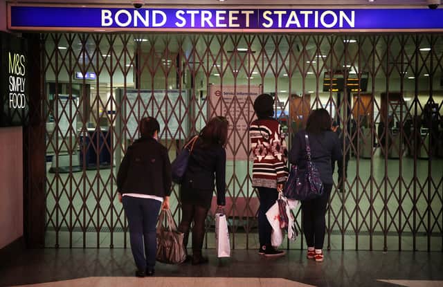 Bond Street station Elizabeth Line is not yet open. Photo: Getty