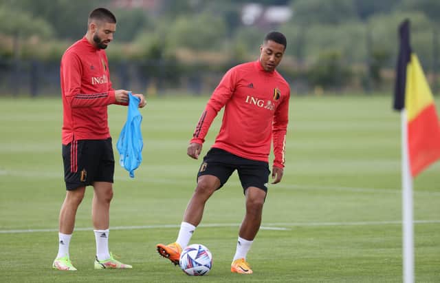 <p>Tielemans is being linked with the Gunners</p>