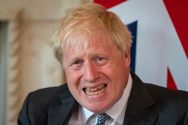Boris Johnson said activists “want to have a completely open-doors approach to immigration” 