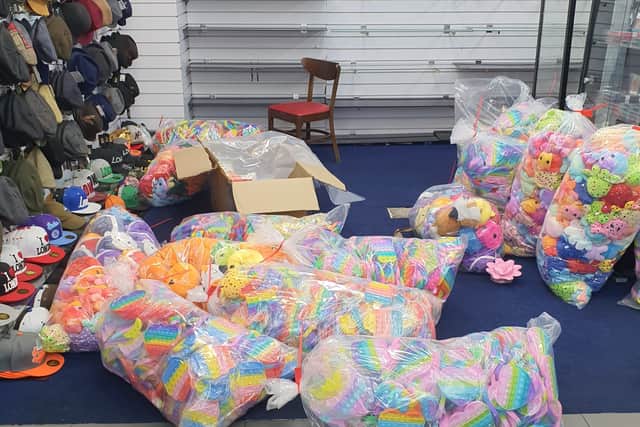 Other counterfeit goods that have been seized from stores (Pic: Westminster City Council)