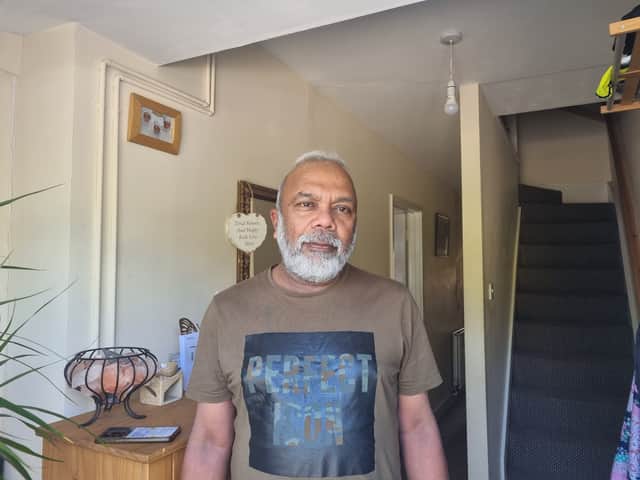 Lukman Jeekouzeima, 55, who is self-employed, said the area was “normal”. Photo: LW