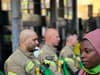 Grenfell Tower: Firefighters hugged and cheered by mourners at fifth anniversary silent walk