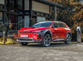 Toyota’s first plug-in battery electric car, the bZ4X 