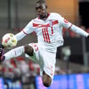  Yves Bissouma controls the ball during the French L1 football match between EA Guingamp and Lille (Photo credit should read FRED TANNEAU/AFP via Getty Images)