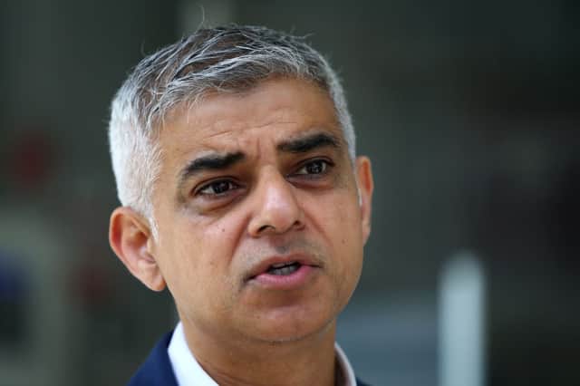 Mayor of London Sadiq Khan. Credit: Getty Images