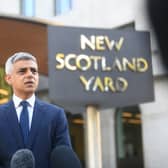 London mayor Sadiq Khan has said the gender and ethnicity of the next Met Police chief “doesn’t matter”. Photo: Getty