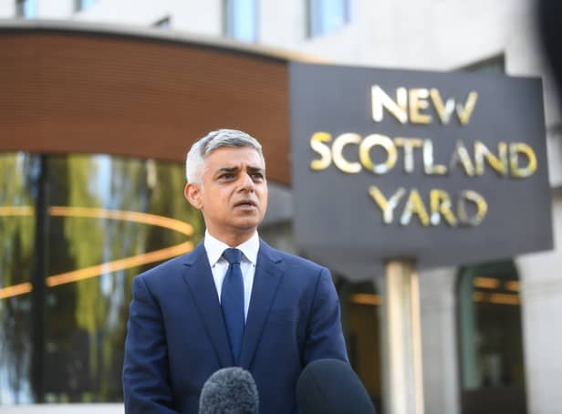<p>London mayor Sadiq Khan has said the gender and ethnicity of the next Met Police chief “doesn’t matter”. Photo: Getty</p>