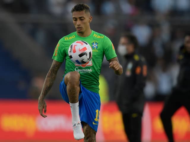 Raphinha could well be available to Arsenal