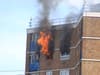 Ilford fire: 100 firefighters tackle blaze in 15-storey Manor Park block