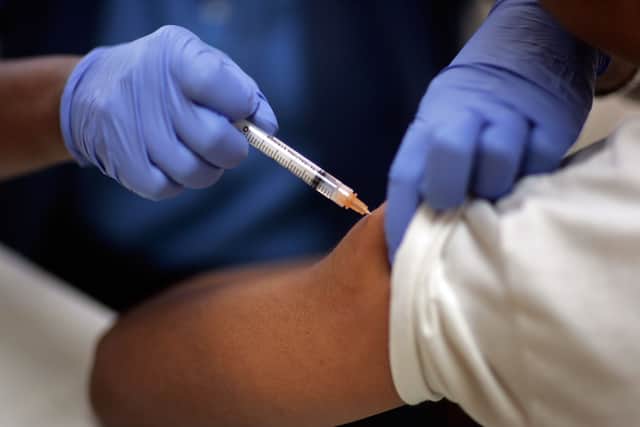 Parents are being urged to ensure their child’s vaccines are up-to-date. Pictures, stock vaccination image. Photo: Getty
