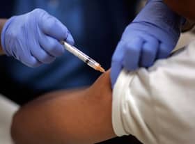 Parents are being urged to ensure their child’s vaccines are up-to-date. Pictures, stock vaccination image. Photo: Getty