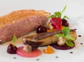 Hay-aged Bresse duck, at The Ritz.  (Credit: National Restaurant Awards/The Ritz)