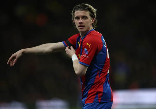 Conor Gallagher of Crystal Palace during the Premier League match between Watford and Crystal Palace  (Photo by Eddie Keogh/Getty Images)