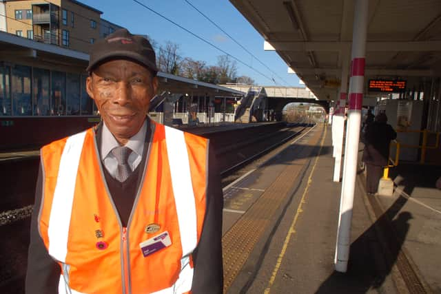 Siggy Cragwell is currently Thameslink’s oldest worker 