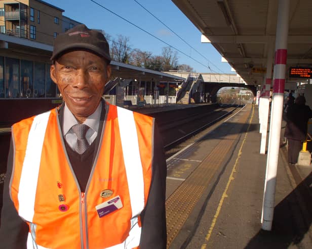 Siggy Cragwell is currently Thameslink’s oldest worker 