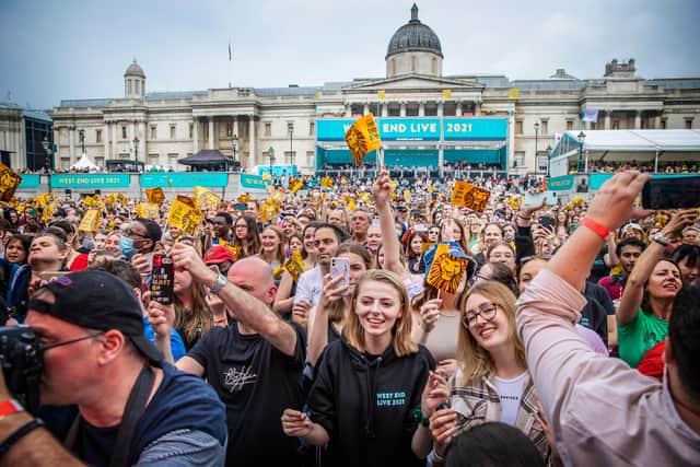 West End Live returns to Trafalgar Square this weekend